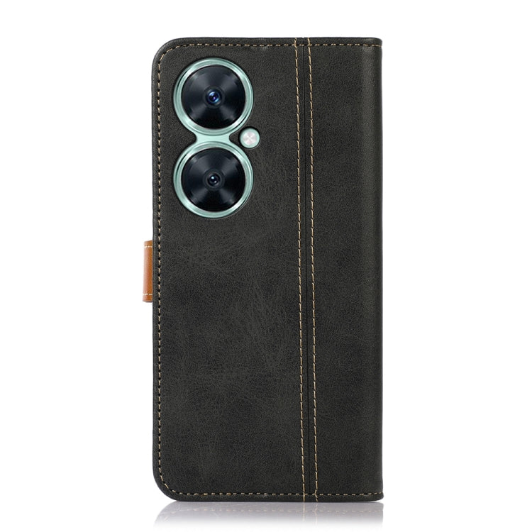 For Honor 90 Lite Stitching Thread Calf Texture Leather Phone Case