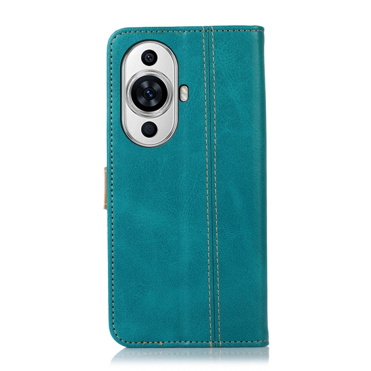 For Xiaomi Redmi 12 Stitching Thread Calf Texture Leather Phone Case
