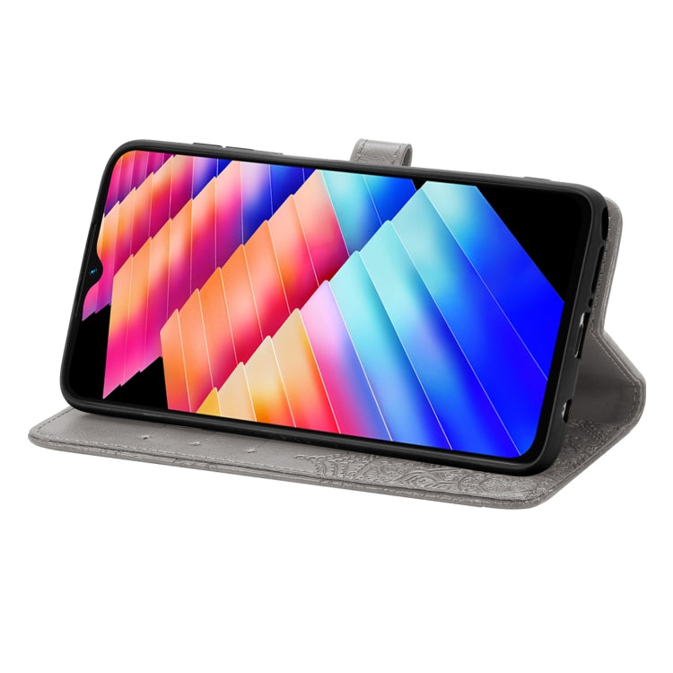 For Infinix Hot 30i Mandala Flower Embossed Leather Phone Case