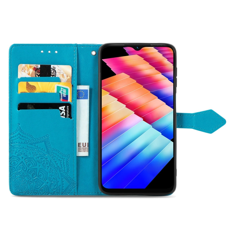 For Infinix Hot 30i Mandala Flower Embossed Leather Phone Case