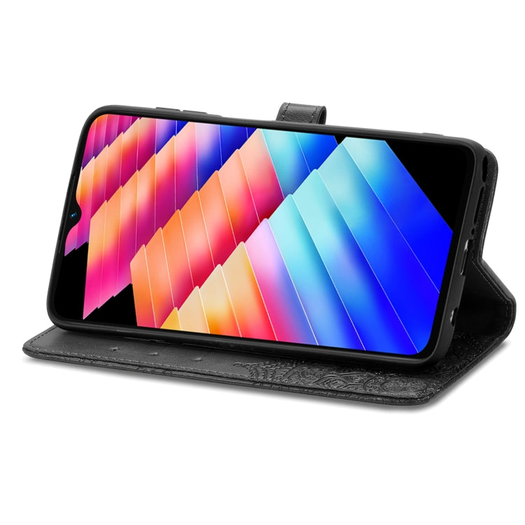 For Infinix Hot 30i Mandala Flower Embossed Leather Phone Case