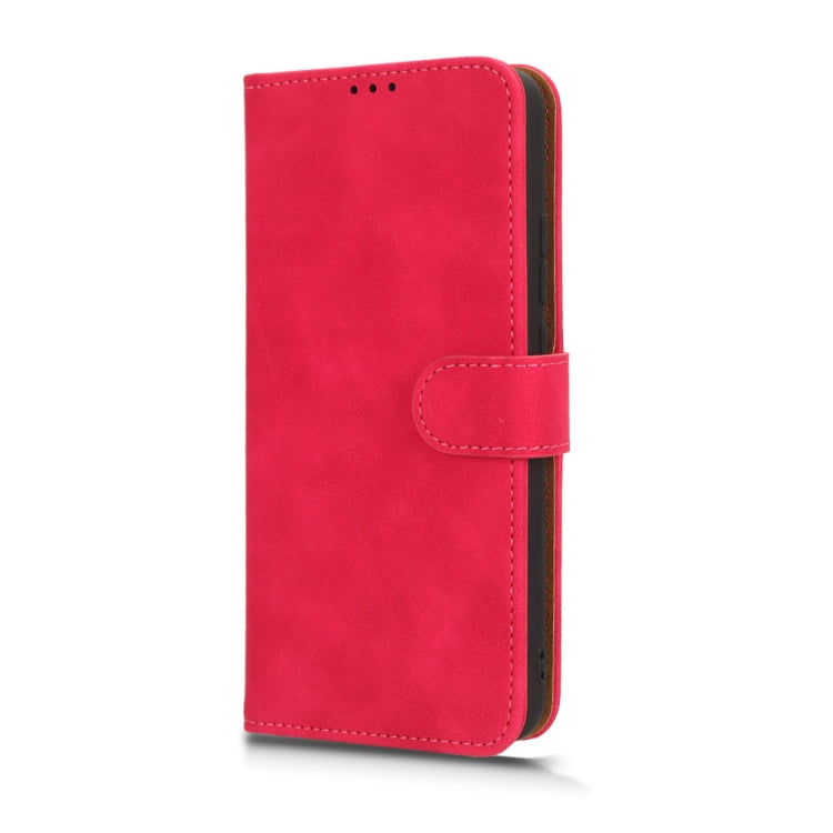 For Oukitel C33 Skin Feel Magnetic Flip Leather Phone Case