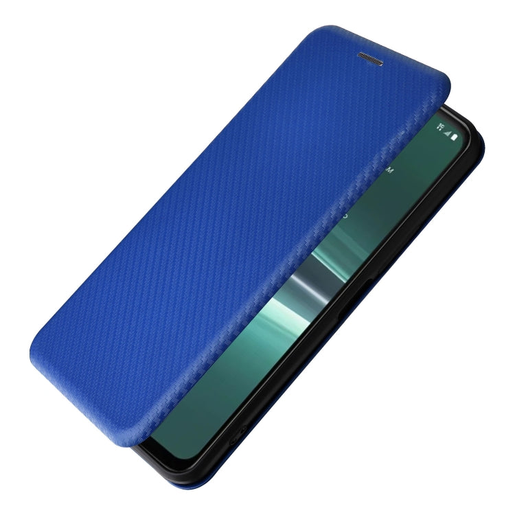 For HTC U23 Pro Carbon Fiber Texture Flip Leather Phone Case