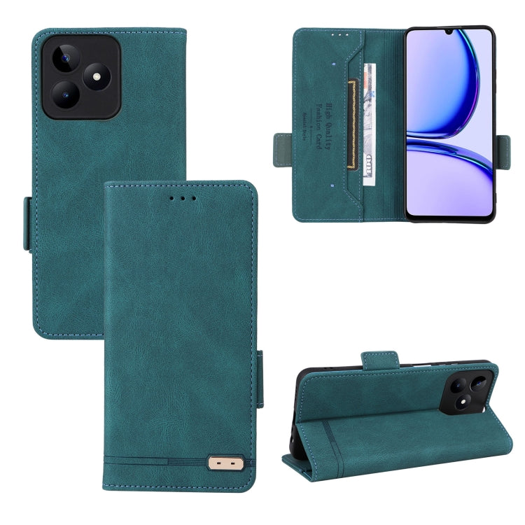 For Realme C53 4G / Narzo N53 4G Magnetic Clasp Leather Phone Case