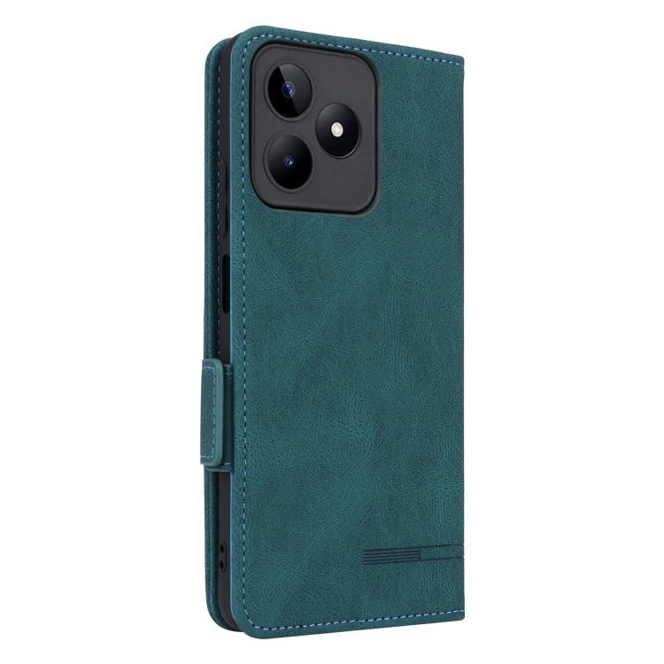 For Realme C53 4G / Narzo N53 4G Magnetic Clasp Leather Phone Case