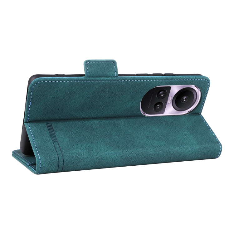 For OPPO Reno10 Pro China Magnetic Clasp Leather Phone Case