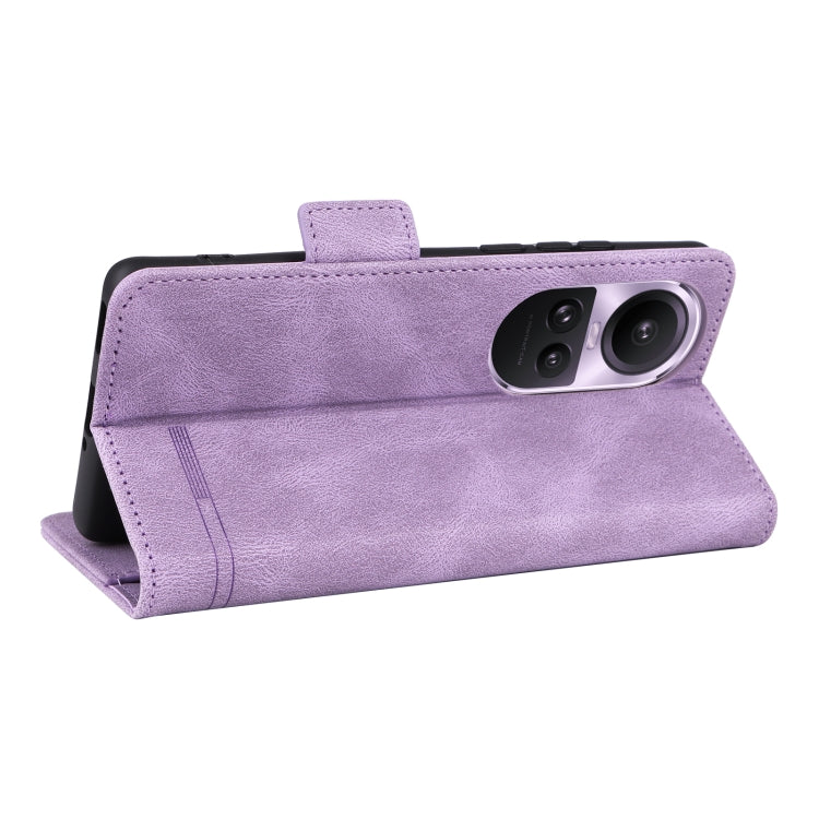 For OPPO Reno10 Pro China Magnetic Clasp Leather Phone Case