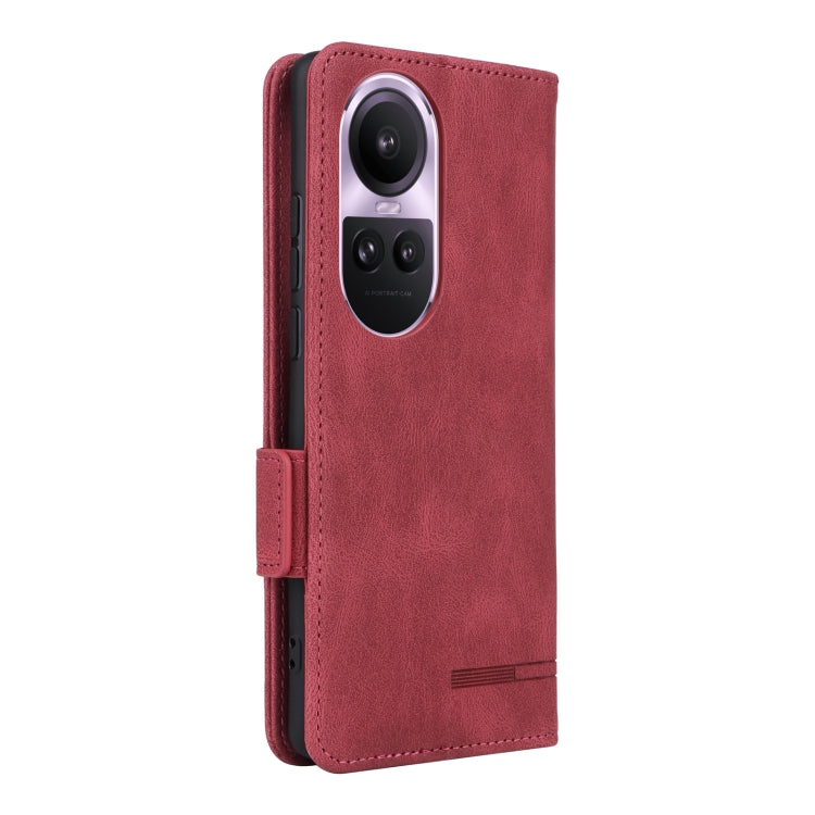 For OPPO Reno10 Pro China Magnetic Clasp Leather Phone Case