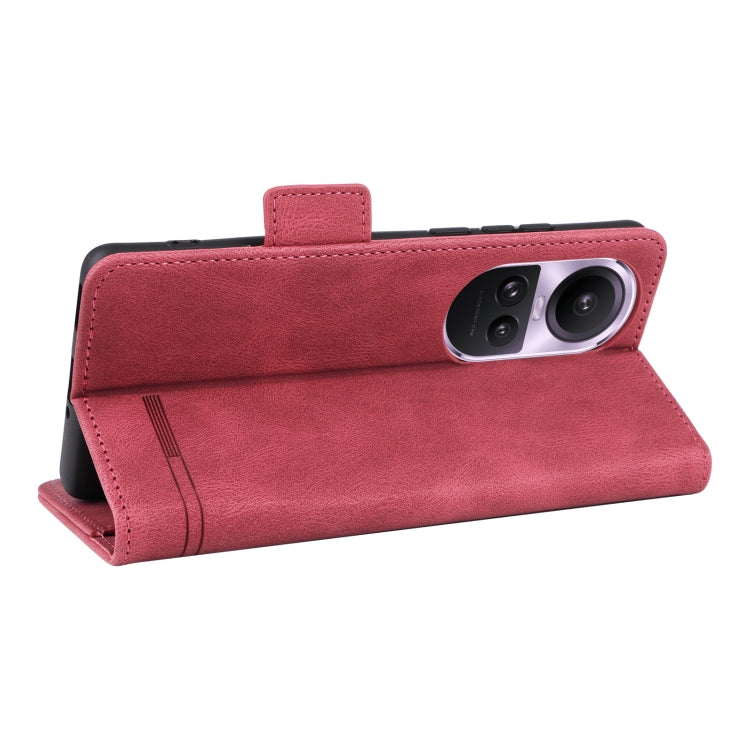 For OPPO Reno10 Pro China Magnetic Clasp Leather Phone Case
