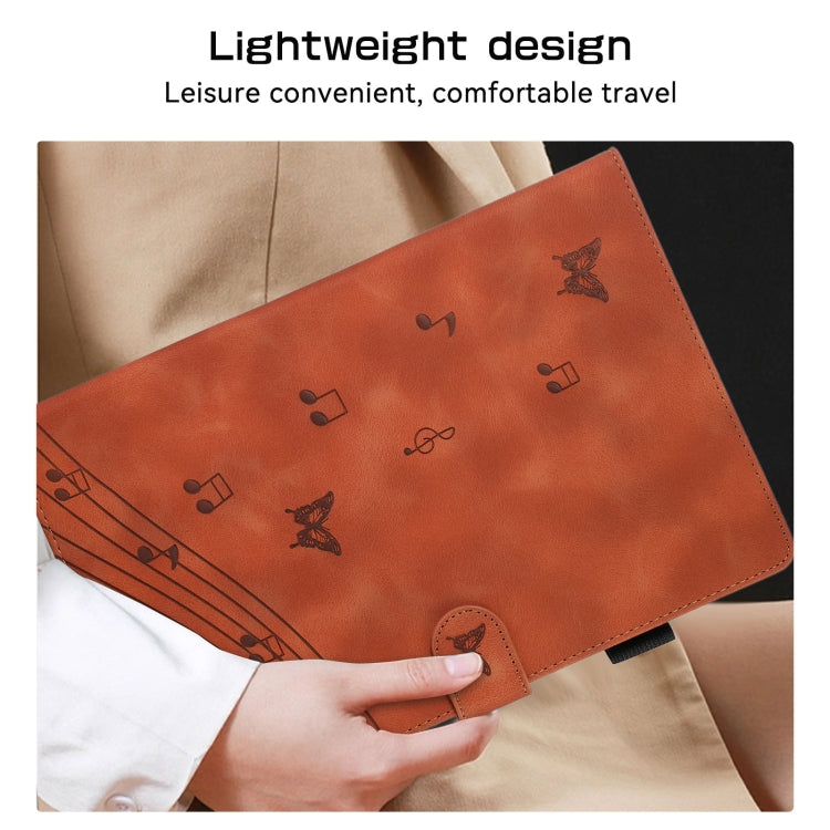 For Xiaomi Redmi 10.61 2022 Staff Music Embossed Leather Tablet Case