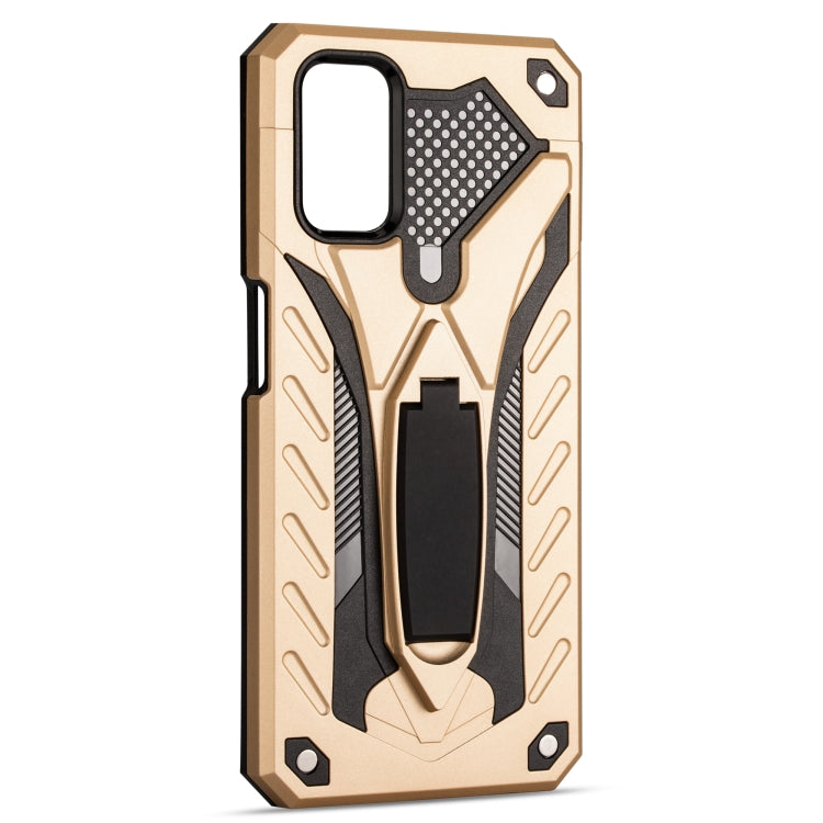 For OPPO A52 / A92 Shockproof TPU + PC Protective Case with Holder