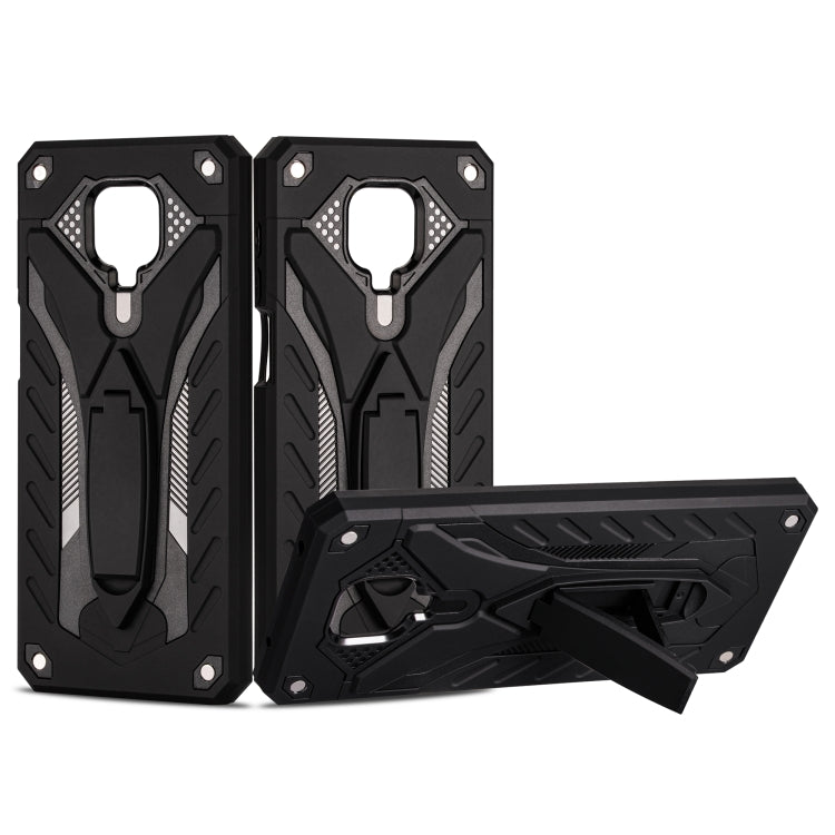 For Xiaomi Redmi Note 9s Shockproof TPU + PC Protective Case with Holder