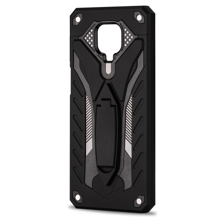 For Xiaomi Redmi Note 9s Shockproof TPU + PC Protective Case with Holder