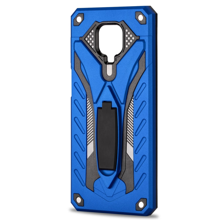 For Xiaomi Redmi Note 9s Shockproof TPU + PC Protective Case with Holder