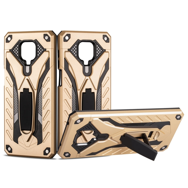 For Xiaomi Redmi Note 9s Shockproof TPU + PC Protective Case with Holder