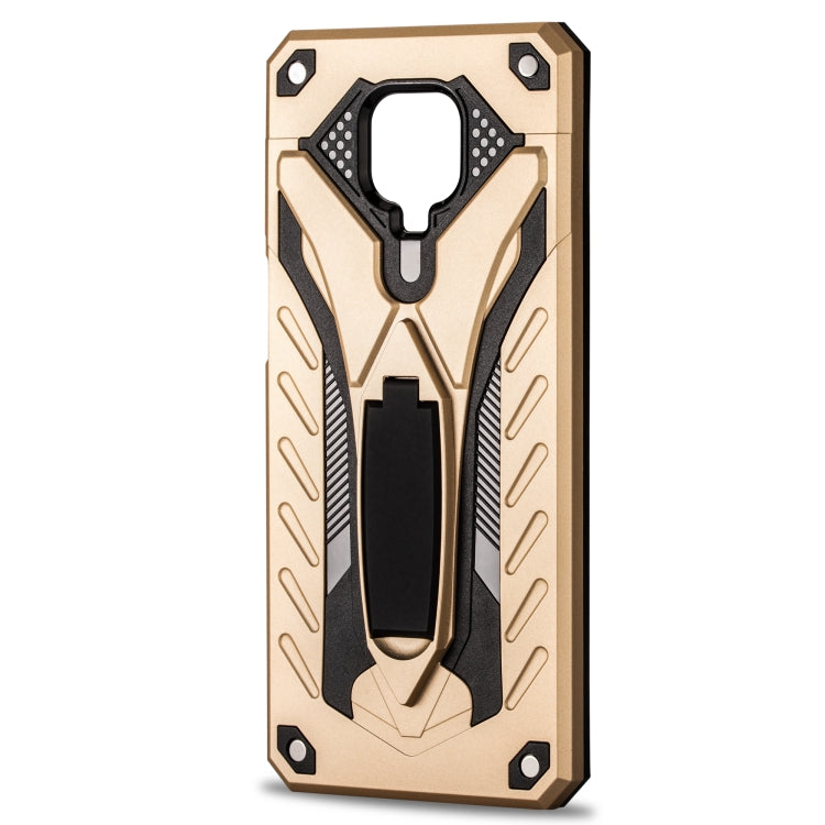 For Xiaomi Redmi Note 9s Shockproof TPU + PC Protective Case with Holder