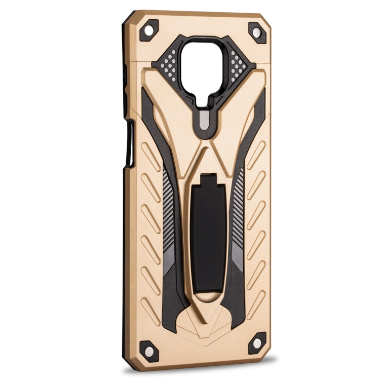 For Xiaomi Redmi Note 9s Shockproof TPU + PC Protective Case with Holder