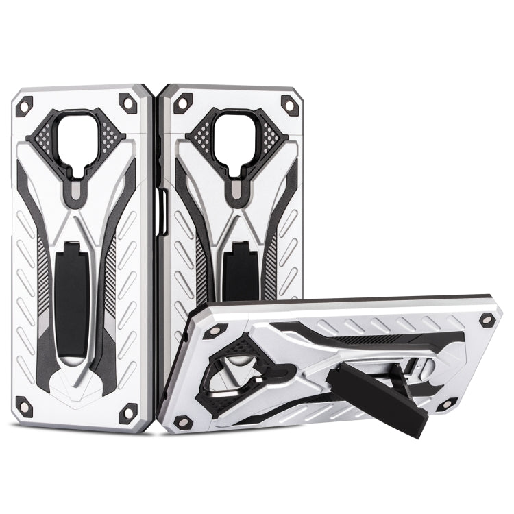 For Xiaomi Redmi Note 9s Shockproof TPU + PC Protective Case with Holder