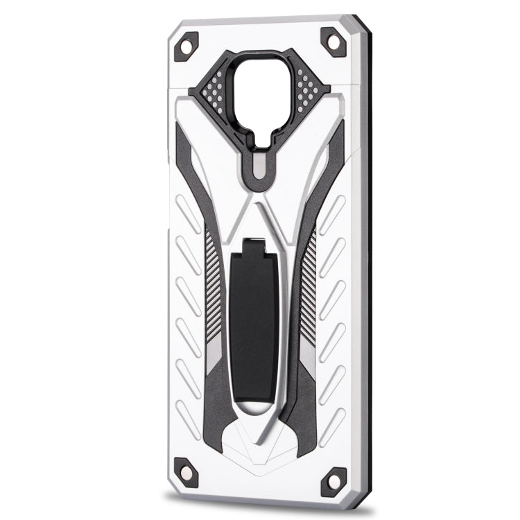 For Xiaomi Redmi Note 9s Shockproof TPU + PC Protective Case with Holder