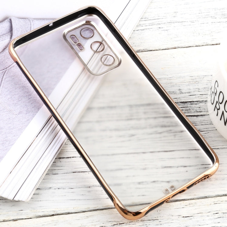 For Huawei P40 SULADA Colorful Edge Series Shockproof TPU + Electroplated Edge Protective Case