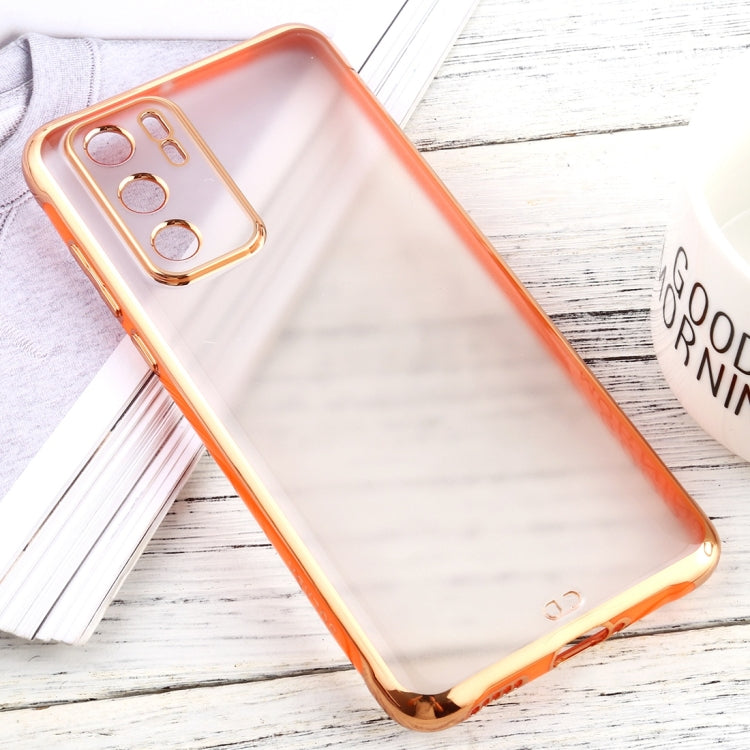 For Huawei P40 SULADA Colorful Edge Series Shockproof TPU + Electroplated Edge Protective Case