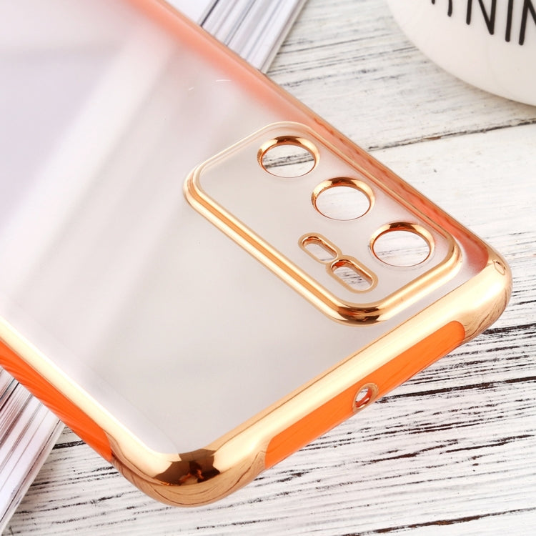 For Huawei P40 SULADA Colorful Edge Series Shockproof TPU + Electroplated Edge Protective Case