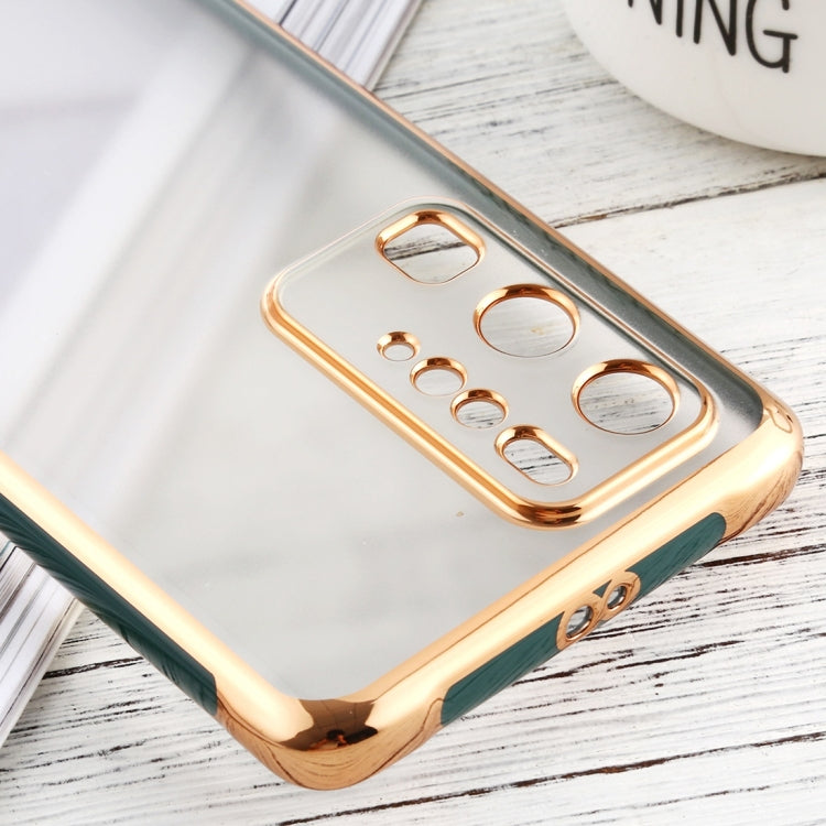 For Huawei P40 Pro SULADA Colorful Edge Series Shockproof TPU + Electroplated Edge Protective Case