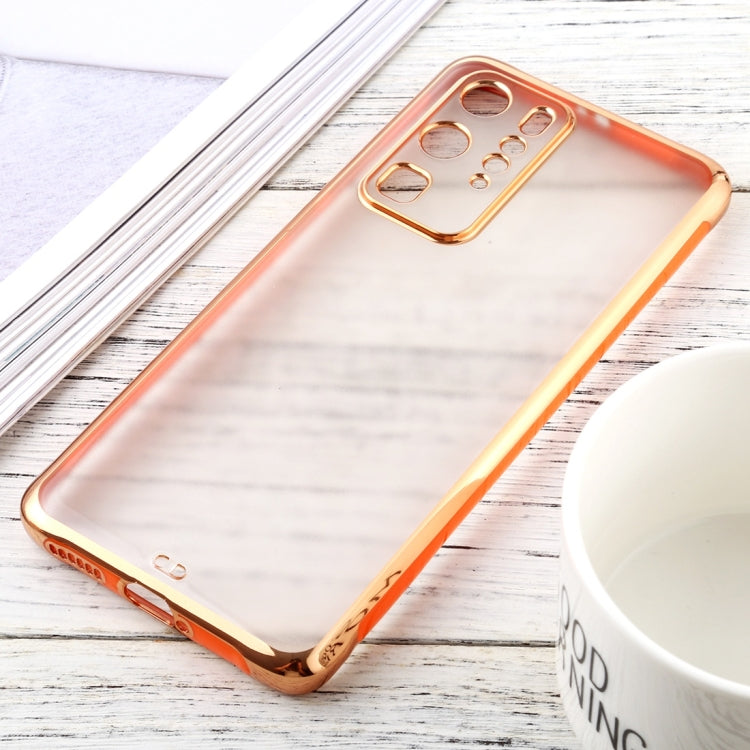 For Huawei P40 Pro SULADA Colorful Edge Series Shockproof TPU + Electroplated Edge Protective Case