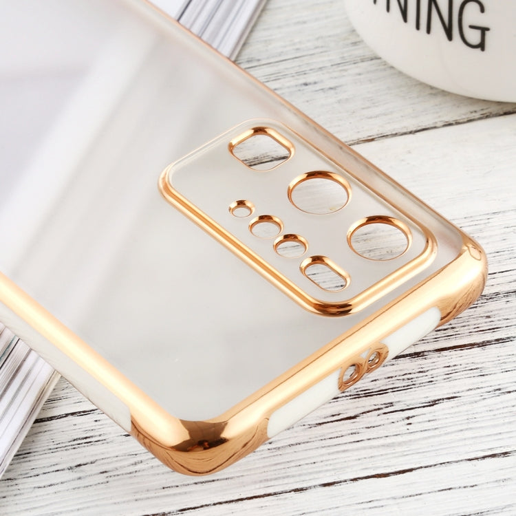 For Huawei P40 Pro SULADA Colorful Edge Series Shockproof TPU + Electroplated Edge Protective Case