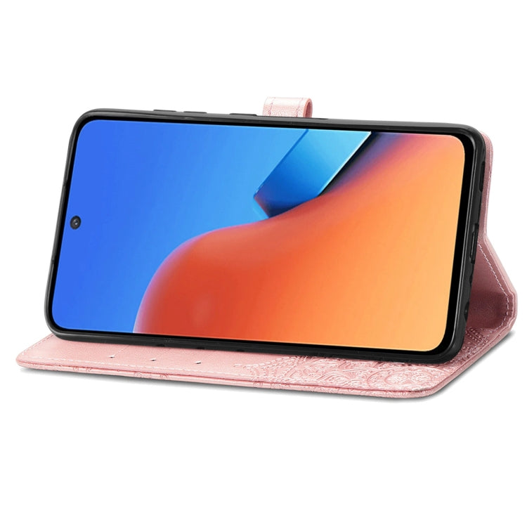 For Xiaomi Redmi 12 Mandala Flower Embossed Leather Phone Case