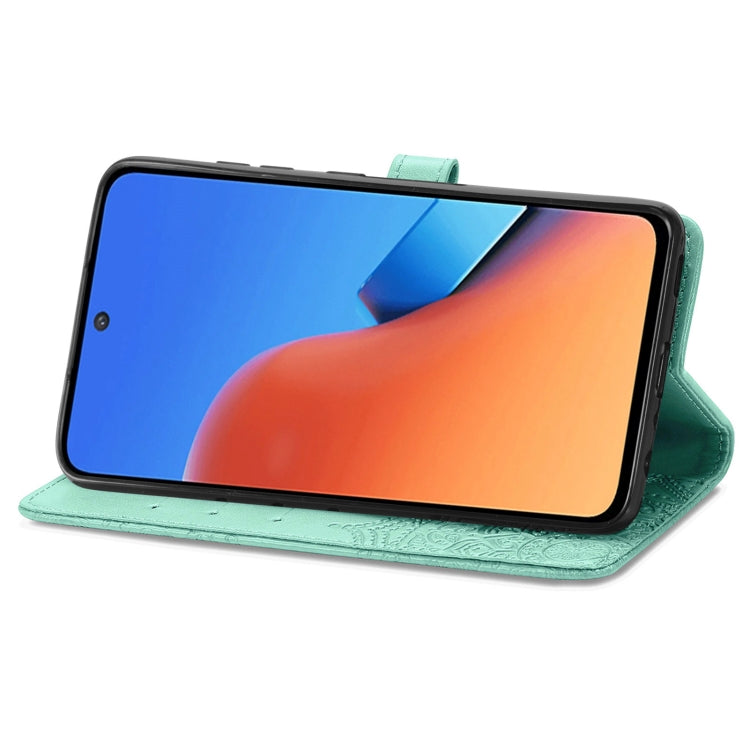 For Xiaomi Redmi 12 Mandala Flower Embossed Leather Phone Case