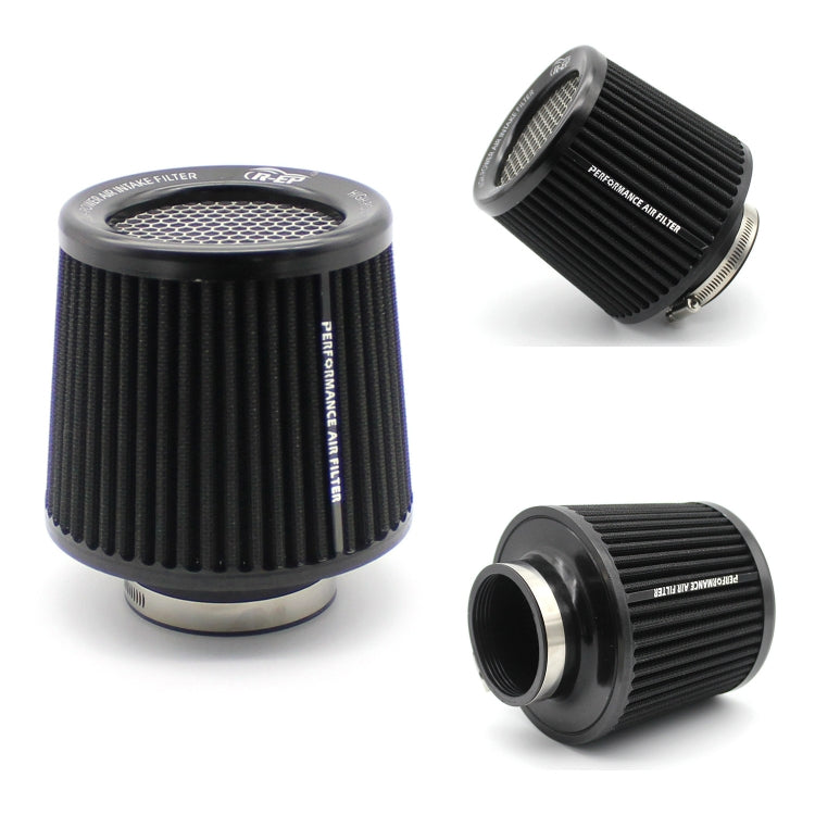 XH-UN077-079 Car High Flow Cold Cone Engine Air Intake Filter, Size:
