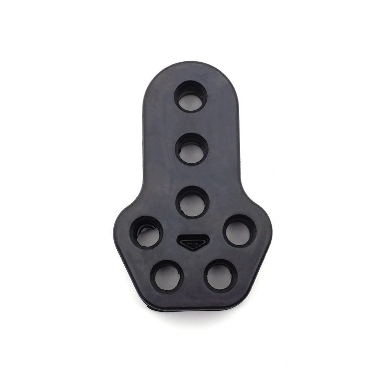 XH-6282 7 Holes Car Exhaust Hanger Bushing Muffler Rubber Insulator Mount Bracket