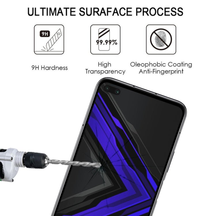 For Huawei Honor Play4 Pro Full Glue Full Screen Tempered Glass Film(Black)