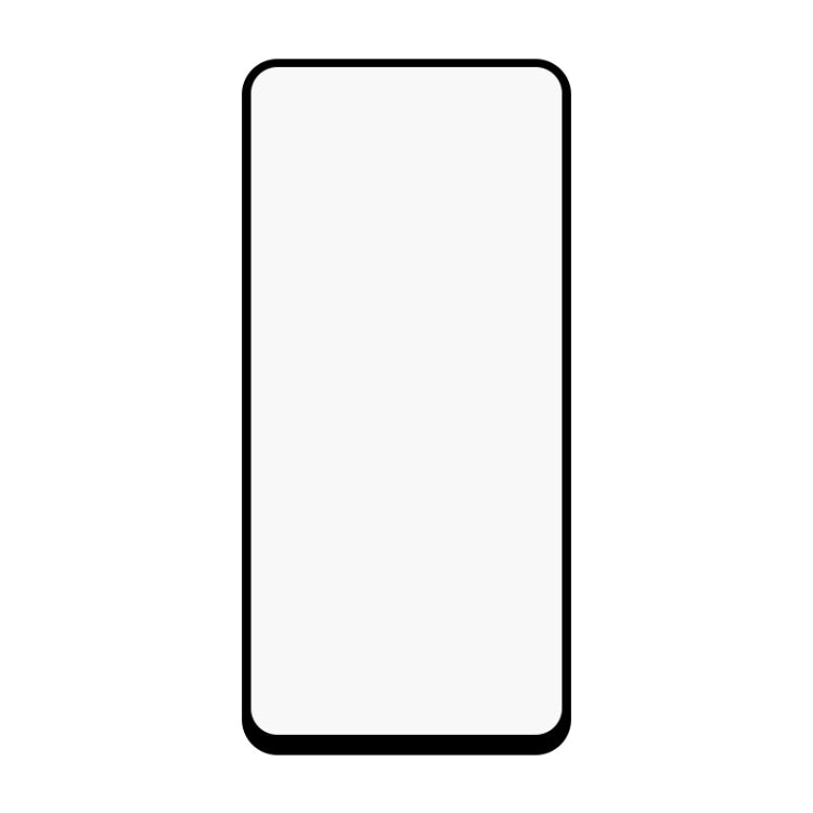 For Huawei Honor 9C Full Glue Full Screen Tempered Glass Film(Black)