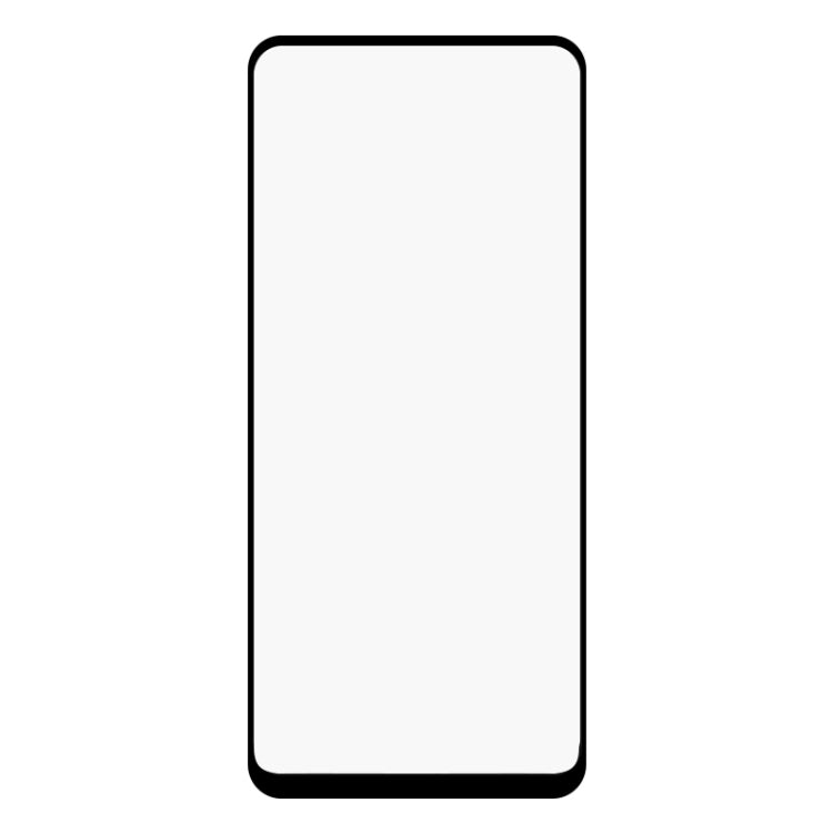 For Huawei Honor Play4 Full Glue Full Screen Tempered Glass Film(Black)