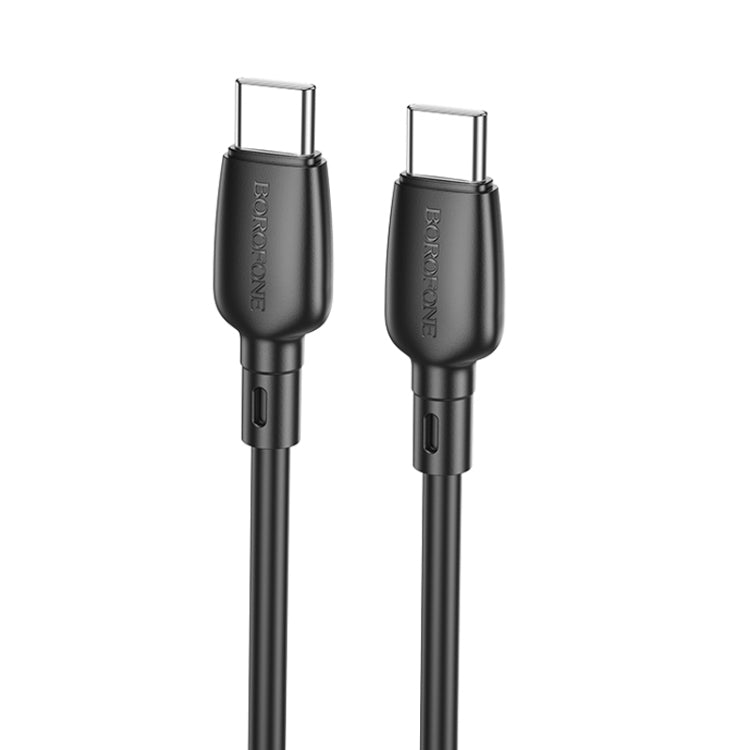 Borofone BX93 60W USB-C/Type-C to USB-C/Type-C Fast Charging Data Cable, Length: 1m
