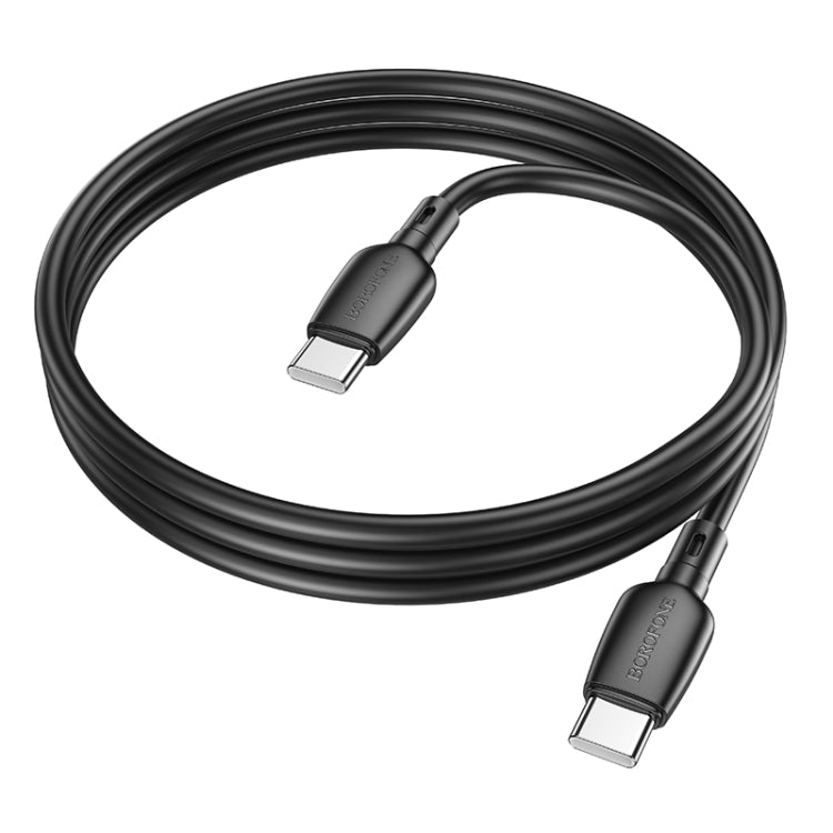 Borofone BX93 60W USB-C/Type-C to USB-C/Type-C Fast Charging Data Cable, Length: 1m