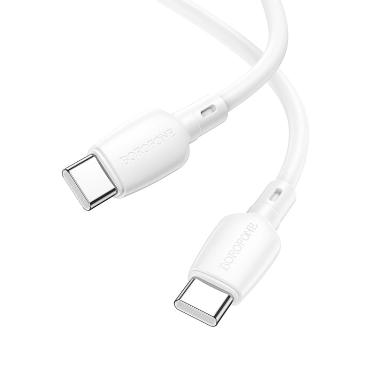 Borofone BX93 60W USB-C/Type-C to USB-C/Type-C Fast Charging Data Cable, Length: 1m
