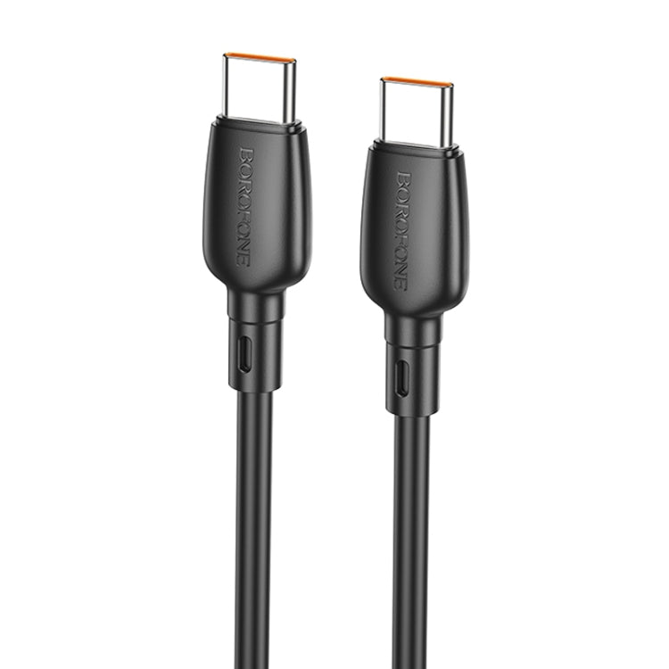 Borofone BX93 100W USB-C/Type-C to USB-C/Type-C Fast Charging Data Cable, Length: 1m