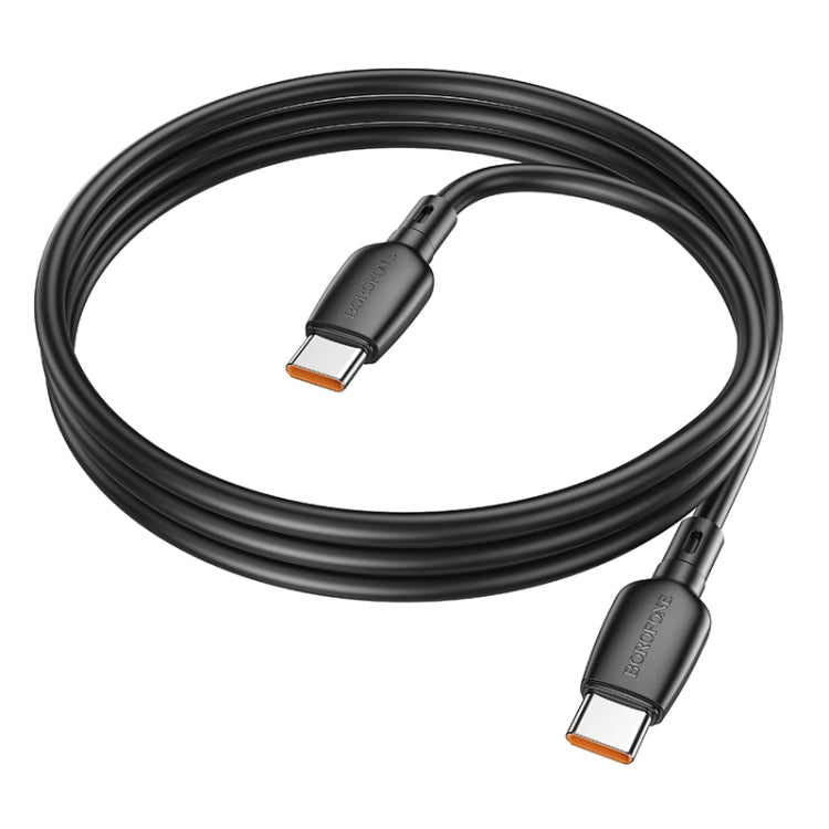 Borofone BX93 100W USB-C/Type-C to USB-C/Type-C Fast Charging Data Cable, Length: 1m