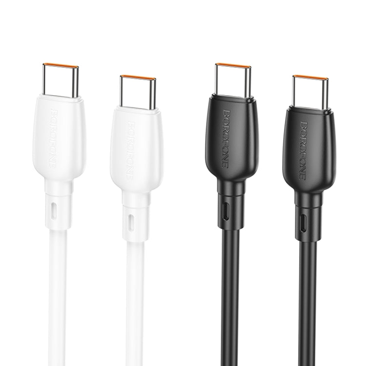 Borofone BX93 100W USB-C/Type-C to USB-C/Type-C Fast Charging Data Cable, Length: 1m