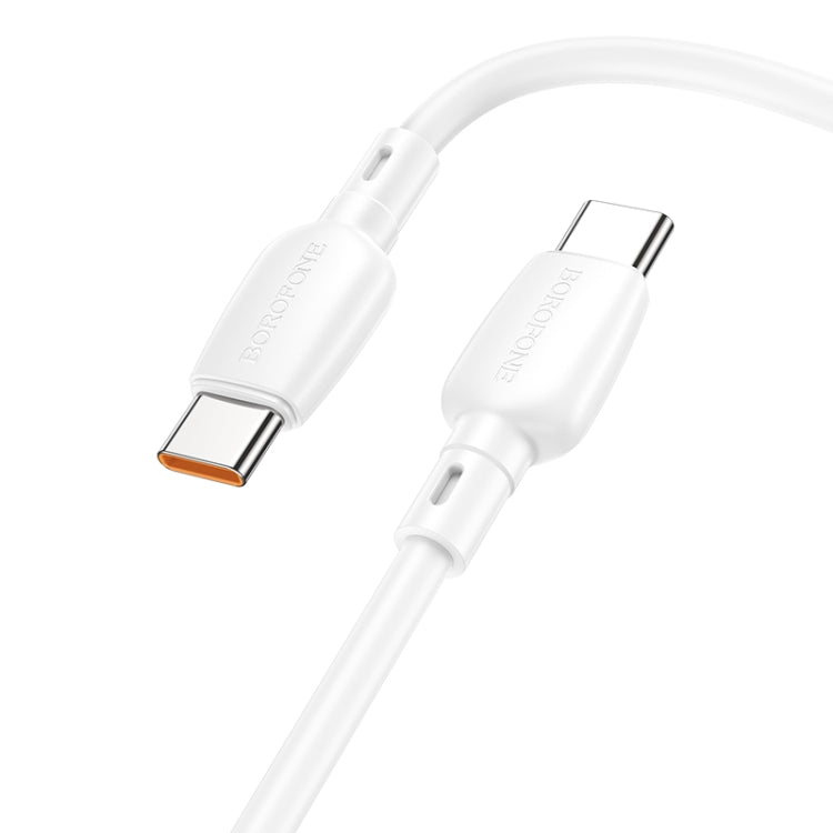 Borofone BX93 100W USB-C/Type-C to USB-C/Type-C Fast Charging Data Cable, Length: 1m
