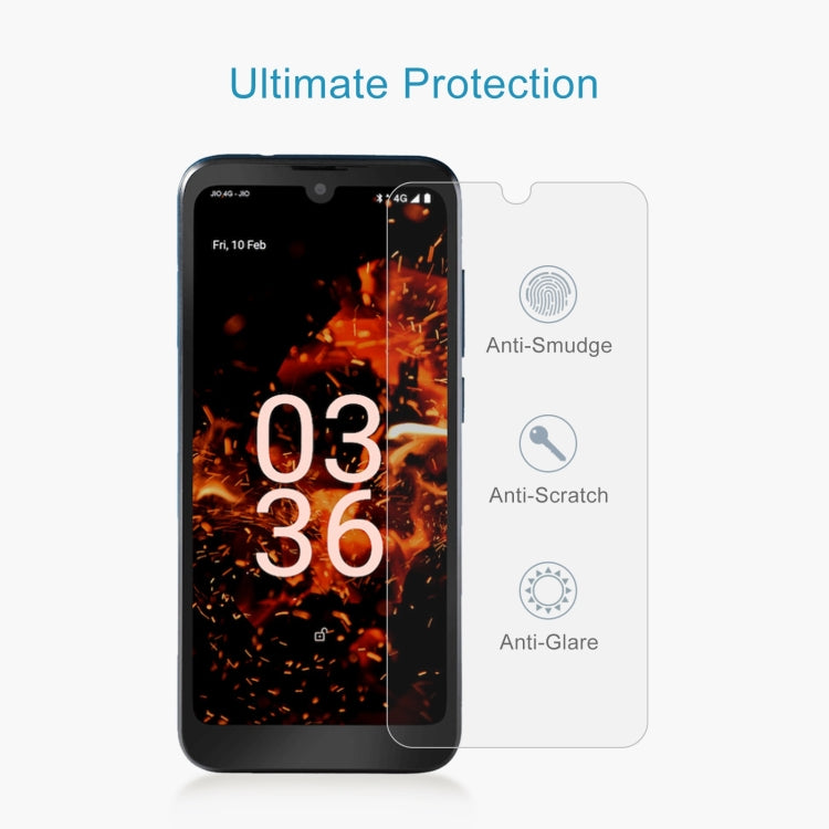 For Orbic Fun+ 4G 10pcs 0.26mm 9H 2.5D Tempered Glass Film