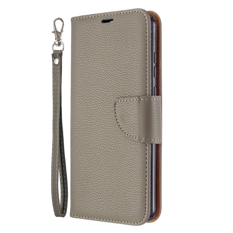For Huawei Honor 9A Litchi Texture Pure Color Horizontal Flip PU Leather Case with Holder & Card Slots & Wallet & Lanyard