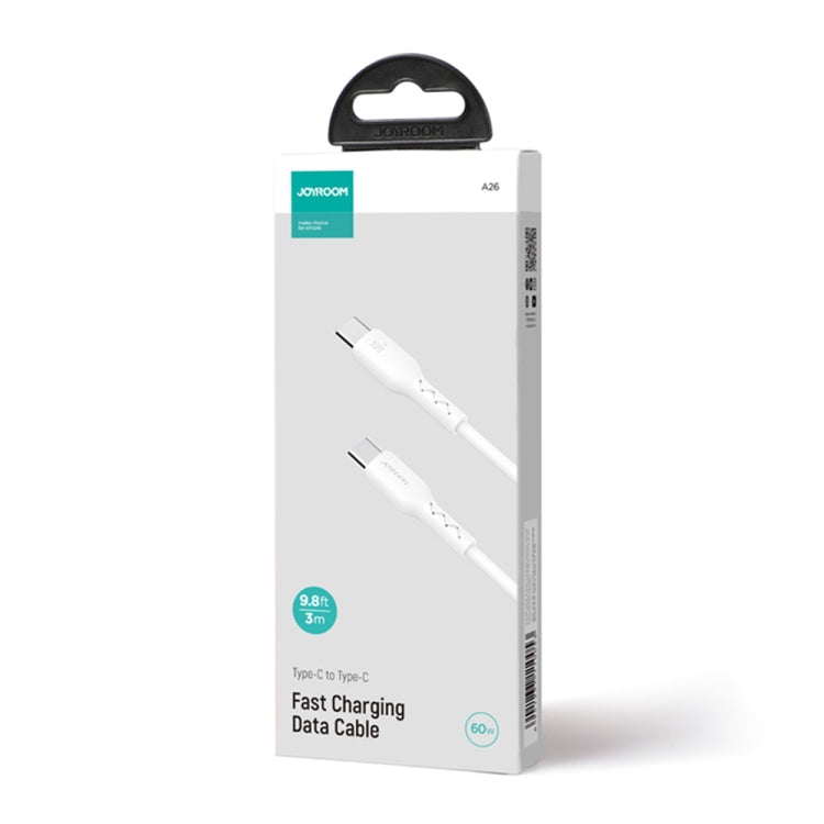 JOYROOM SA26-CC3 Flash Charge Series 60W USB-C / Type-C to USB-C / Type-C Fast Charging Data Cable, Cable Length: