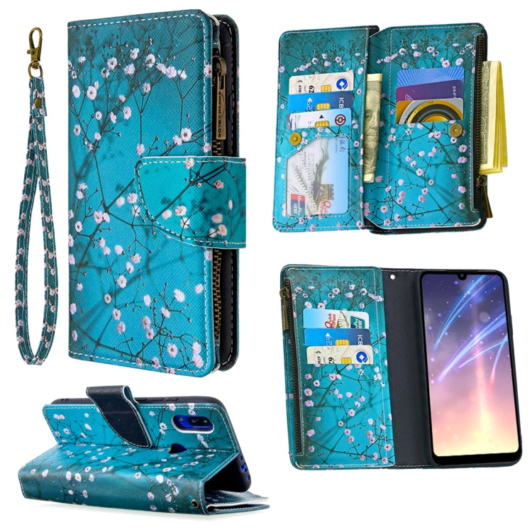 For Xiaomi Redmi 7 Colored Drawing Pattern Zipper Horizontal Flip Leather Case with Holder & Card Slots & Wallet