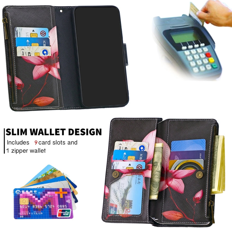 For Xiaomi Redmi 7 Colored Drawing Pattern Zipper Horizontal Flip Leather Case with Holder & Card Slots & Wallet