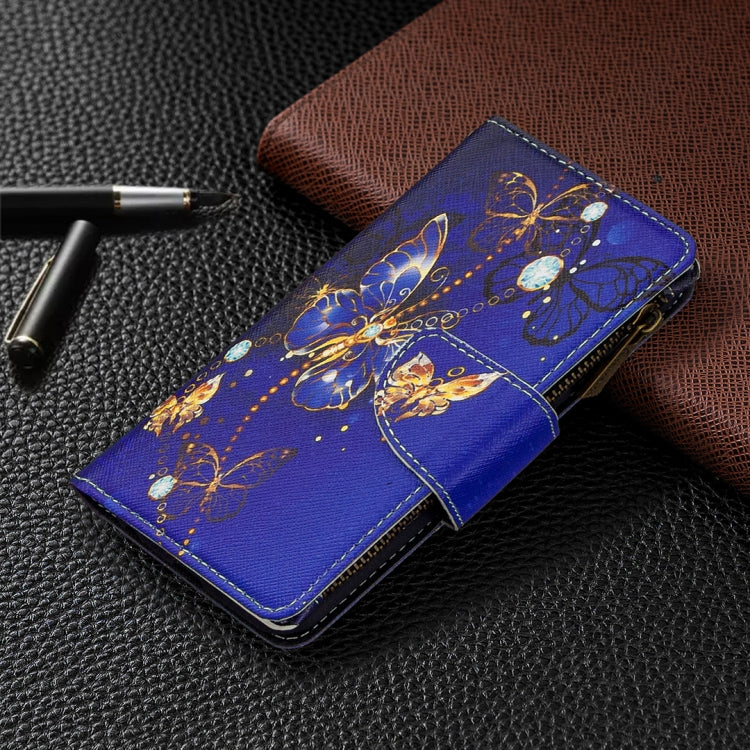 For Xiaomi Redmi 8 Colored Drawing Pattern Zipper Horizontal Flip Leather Case with Holder & Card Slots & Wallet