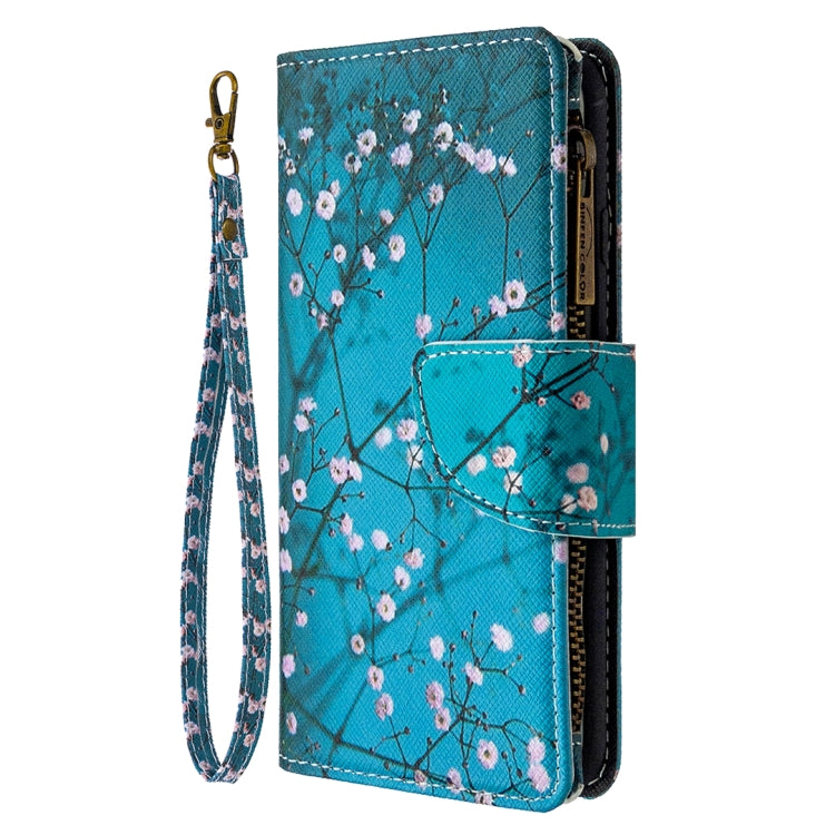For Xiaomi Redmi Note 8 Colored Drawing Pattern Zipper Horizontal Flip Leather Case with Holder & Card Slots & Wallet